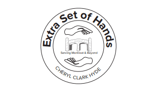 Handshake logo representing Asheville Area Business Association for networking and community support.